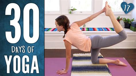 Join me for this 20-minute yoga practice designed to help you check in with the mind and body to tend to both physical and mental health. . Yoga with adriene center day 17